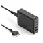 HAMA GaN USB-Ladegerät 65W schwarz / Ladegerät / 2x USB-C / 2x USB-A / PD / QC