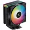 DEEPCOOL AG400 BK ARGB V2 schwarz / CPU-Kühler / 4x Heatpipes / 120 mm ARGB / AM4 + AM5 + Intel
