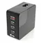 i-TEC Multiport-Ladegerät 140 W / Ladegerät / 3 × USB-C + 1 × USB-A / Power Delivery 3.1 / Display