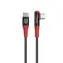 MicroConnect Safe Charge Winkelkabel mit USB-C-Anschluss / Winkelladekabel / USB-C auf USB-C