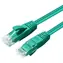 MicroConnect CAT6a U/UTP 0,15 m grün / LSZH