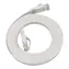 MicroConnect CAT6a U/UTP FLACH 1m weiß / Patchkabel