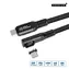 MicroConnect USB-C (M) - USB-C (M) 1m schwarzes USB-Kabel
