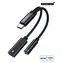 MicroConnect USB-C auf USB-C Premium PD Kabel, schwarz / USB-C Kabel / 13 cm / Stromversorgung