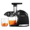 AMZCHEF 1501-BK-SM schwarz / Slow Juicer / 80 U/min / 90 % Ausbeute