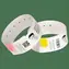 ZEBRA -Armband 1 x 11 Zoll (25,4 x 279,4 mm) / Synthetik / DT / Z-Band Ultra Soft Lam / Beschichtet / 1-Zoll-Kern / 6 Stück/Box