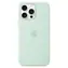 Apple Silikonhülle mit MagSafe für iPhone 16 Pro Max Aquamarin / Hülle