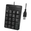 LogiLink Tastatur schwarz / Ziffernblock / USB-A / 19 Tasten