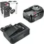 BOSCH 1600A031T6 schwarz / Starterset / Akku 4,0 Ah + Ladegerät AL 18V-44 / Li ION / P4A