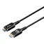MicroConnect Aktives optisches HDMI-Kabel Schwarz / Verbindungskabel / HDMI - HDMI / 4K 60Hz / 15 m