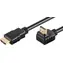 MicroConnect HDMI 2.0 Kabel 2 m schwarz (HDM19192V2.0A90) / Kabel / High Speed / 4K 60Hz / mm