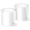 TP-LINK Deco X1500 (2er-Pack) weiß / Wi-Fi 6 System MESH AX1500 / Dualband / 2x GLAN