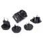 Manhattan USB-Ladegerät und Reiseadapter / Ladegerät / EU/UK-/US-/AU-Anschlüsse / 1x USB-A / 5 W