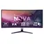34" Arozzi Nova 34T2K165 lila / Monitor / VA / UWQHD 3440x1440 / 21:9 / 165Hz / 1ms / 2x HDMI + 2x DP / VESA