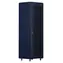 Xtendlan 47U/800x1000 schwarz / Rack-Schrank / 19" / perforierte Doppeltüren / perforierte Rückwand