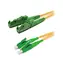 Xtendlan FO Patchkabel E2000/ APC-LC/ APC 2m / Optisches Patchkabel / Duplex / 9/125 / G.652d / LS0H