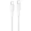 Belkin CAB025hq2MWH USB-C-zu-USB-C-Kabel, weiß, geflochten, 240 W, 2 m