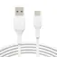 Belkin CAB001bt3MWH weiß / Datenkabel / USB-A - USB-C / 3 m