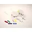 ZEBRA -Armbandclips, gelb / Armbandclips / 275 Stück/Packung