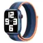Devia Nylon-Armband mit geflochtenem, zweifarbigem Schlaufenverschluss und Federmechanismus für Apple Watch / 40/41/42 mm / Nylon