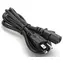 ZEBRA Netzkabel EU / Stromkabel / 2 m / C13-Splitter / schwarz