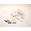 ZEBRA Armbandclips, rot / Armbandclips / 275 Stück/Packung