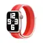 Devia Nylon-Armband, zweifarbig, geflochten, Schlaufe „Pfingstrosenmuster“ / Armband für Apple Watch / 40/41/42 mm / Nylon