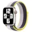 Devia Nylon-Geflechtarmband, zweifarbig, Flieder (lila) / Armband für Apple Watch / 44/45/46 mm