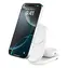 Belkin BOOST CHARGE PRO Qi2 weiß (WIZ039KQWH) / Kabelloses, faltbares 2-in-1-Ladegerät / magnetisch / 25 W