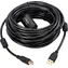 MicroConnect Aktivkabel USB-A (Stecker) - USB-B (Stecker), 15 m, schwarz / Kabel / USB 2.0 / 480 Mbit/s