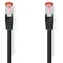 Nedis CAT6 S/FTP 0,25 m schwarz / Patchkabel / RJ45-RJ45 / LSZH