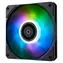 Silverstone SST-AS120B-ARGB schwarz/transparent / PC-Gehäuselüfter / 120x120x15 mm / ARGB / PWM