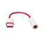 OnePlus Adapter USB-C auf 3,5-mm-Klinkenstecker (rot) / Adapter / Audioadapter-Zubehörmodus mit DAC