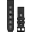 Garmin QuickFit 26 mm schwarzes Silikonarmband