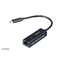 Akasa AK-CBCA07-15BK / USB-C auf Gigabit-Ethernet-Adapter / RJ45 / 15 cm