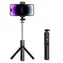 Orico SPV68 schwarz / Selfie-Stick mit Stativ / Bluetooth / 360°-Drehung / 68 cm