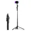 Orico SPM215 schwarz / Selfie-Stick mit Stativ / Bluetooth 5.2 / 360°-Drehung / 1/4"