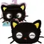 Spin Master Purse Pets Chococat schwarz / Interaktives Plüschtier / Geräusche und Musik / Tragegurt 107 cm / 5-12 Jahre