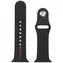 Audi Sport Logo Rot, schwarz / Armband / Silikon / Für Apple Watch 40/41/42 mm