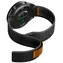 Spigen Athlex Air Armband für Garmin QuickFit 22 mm, schwarz-orange / Armband / Nylon / QuickFit / 155-245 mm