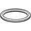 Geberit Ablaufbogendichtung DN90 / Dichtung / EPDM / O 90 mm / für Kombifix, Duofix