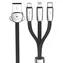 Baseus Rapid Series 3-in-1-Kabel / USB / USB-C / Lightning / Micro-USB / 1,2 m