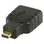 Valueline HDMI (F) - HDMI Micro (M) Adapter Gold / Adapter / vergoldete Anschlüsse / 3D/4K-Unterstützung