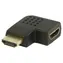 Valueline HDMI-Reduzierung GOLD abgewinkelt links / Reduzierung / 3D/4K / Vergoldete Anschlüsse