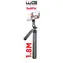WG7 SellPhi schwarz / Selfie-Stick / Stativ / Teleskopierbar 1,8 m / Bluetooth