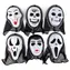 Geistermaske mit Schal für Halloween / Maske / Textil / 6 Varianten / ab 3 Jahren