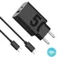 Motorola TurboPower 50W schwarz / Netzteil / USB-C / Power Delivery / Quick Charge 3.0 / USB-C-zu-USB-C-Kabel