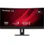 34" ViewSonic VG3456C Schwarz / Monitor / VA / 3440 x 1440 / 100 Hz / 2x HDMI / DP / VESA