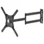 Fiber Mount Fugero / TV-Halterung / 23-65 Zoll / Tragkraft 35 kg / VESA 75x75-400x400 / neigbar, drehbar