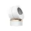 MOVA LR10 Prime Intelligente, selbstreinigende Katzentoilette, weiß, 55,2 x 58,3 x 76,4 cm